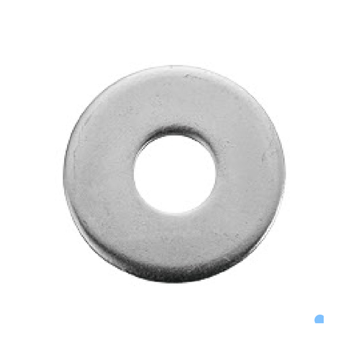 Ravna okrugla čelična cink podloška DIN9021